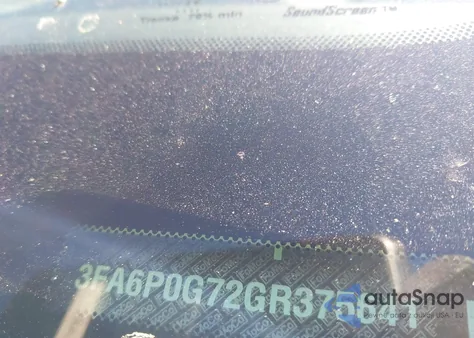 2016 Ford Fusion S из США, поврежденный, VIN 3FA6P0G72GR375641